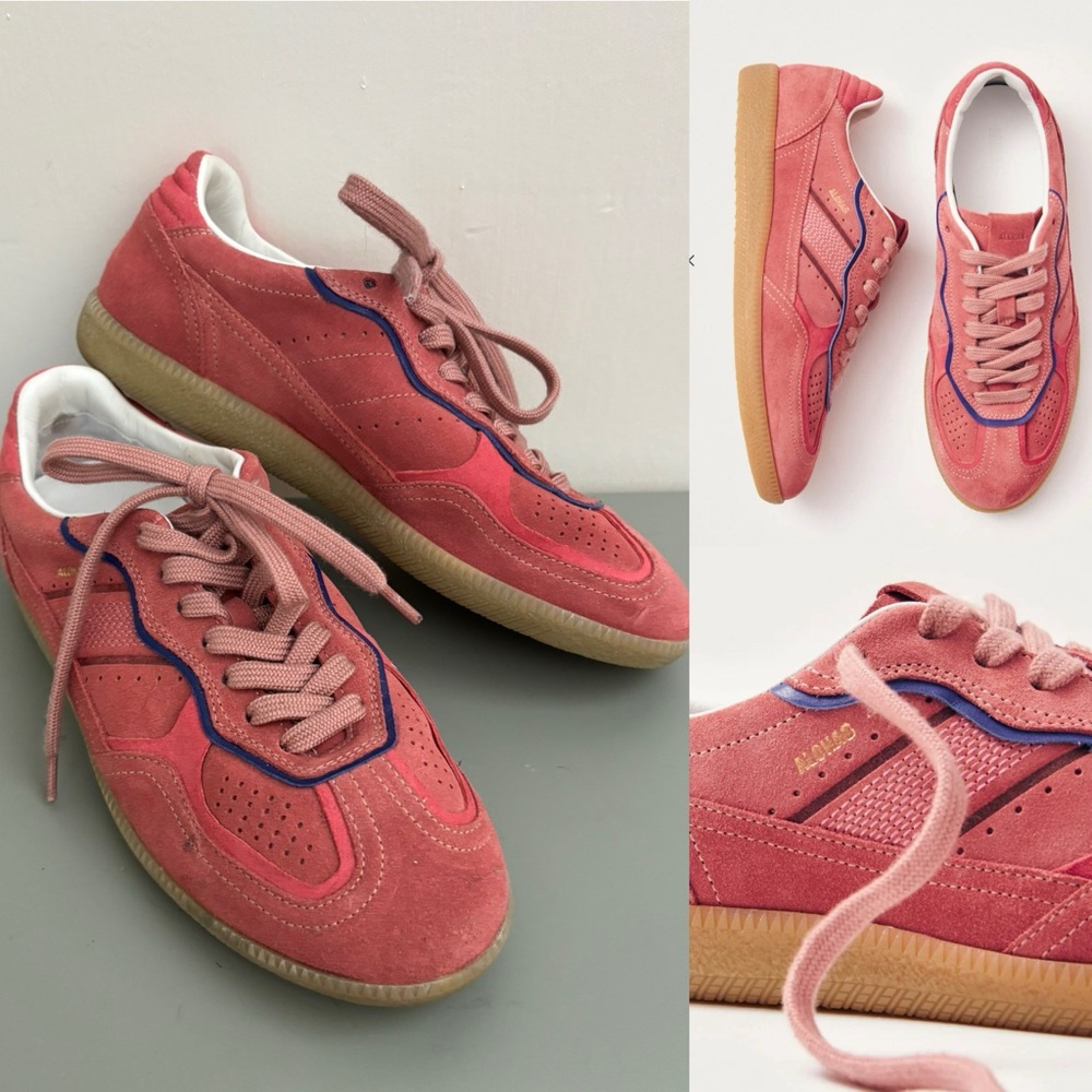 ALOHAS Pink Sneakers Retro-Inspired Design